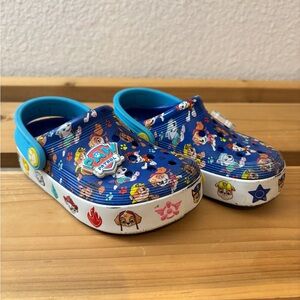Paw Patrol Kids Blue Crocs